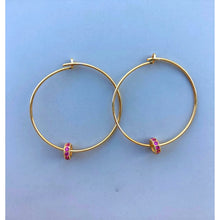 Cargar imagen en el visor de la galería, AROS  CON CIRCULO COLGANDO