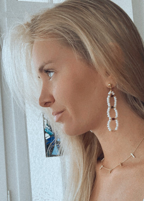 PENDIENTES PEARL RINGS