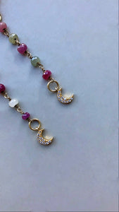 PENDIENTES PINK GALAXY